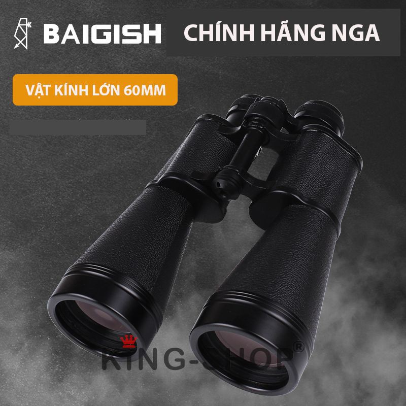 Ống nhòm 2 mắt siêu zoom Baigish 15×60 – Chính hãng quân đội Nga - cao cấp nhìn xa 10000m