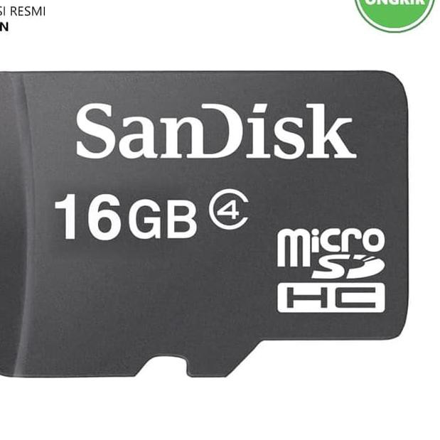 Thẻ Nhớ Sandisk 16gb Class 4