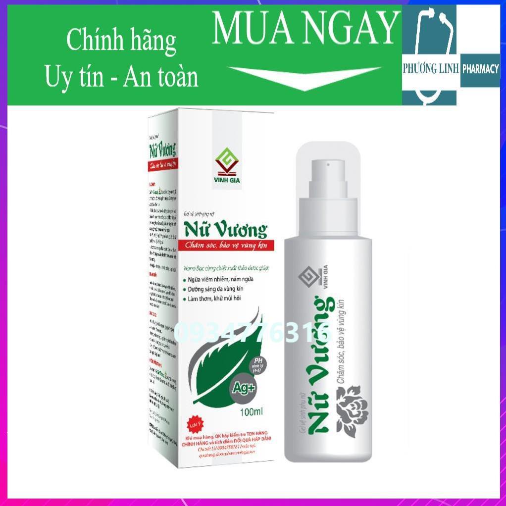✅ Nữ vương gel vệ sinh phụ nữ chai 100ml
