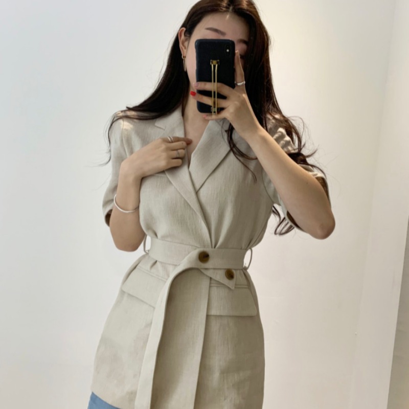 Áo Khoác Tay Ngắn Thời Trang Hàn Quốc 2021 | BigBuy360 - bigbuy360.vn