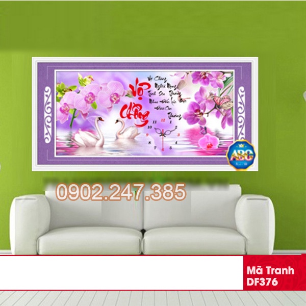 Tranh đính đá vợ chồng KT:75x40cm. Tranh gắn đá chưa làm.