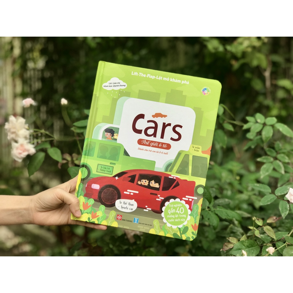 SÁCH - Lật mở khám phá - Cars - Thế giới ô tô