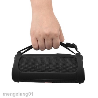 🌱lưu trữ âm thanh🙋 vỏ silicone bảo vệ loa bluetooth jbl flip 5 kèm dây đeo