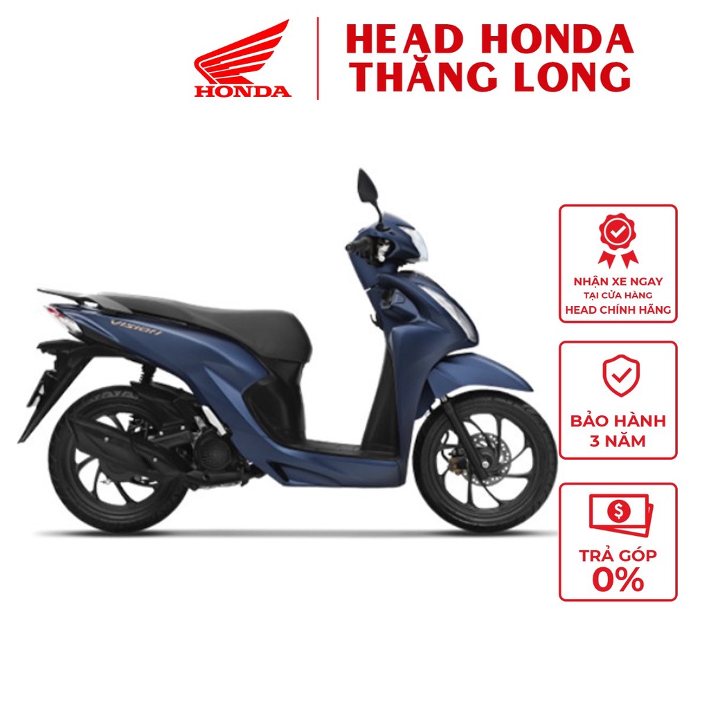 Xe máy Honda Vision 2021 - Các phiên bản