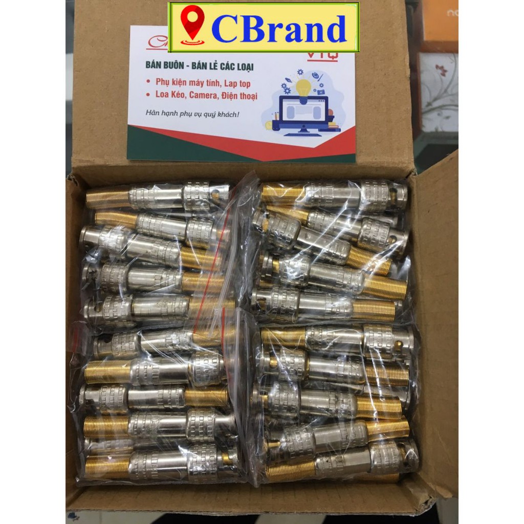 Jack BNC Nối Cáp Đồng Trục Cho Camera ⚡️C.Brand