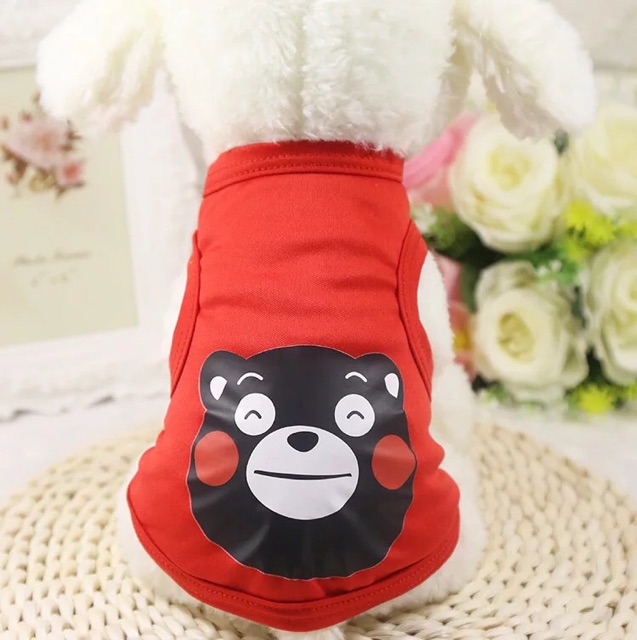 Áo ba lỗ mùa hè cho chó mèo