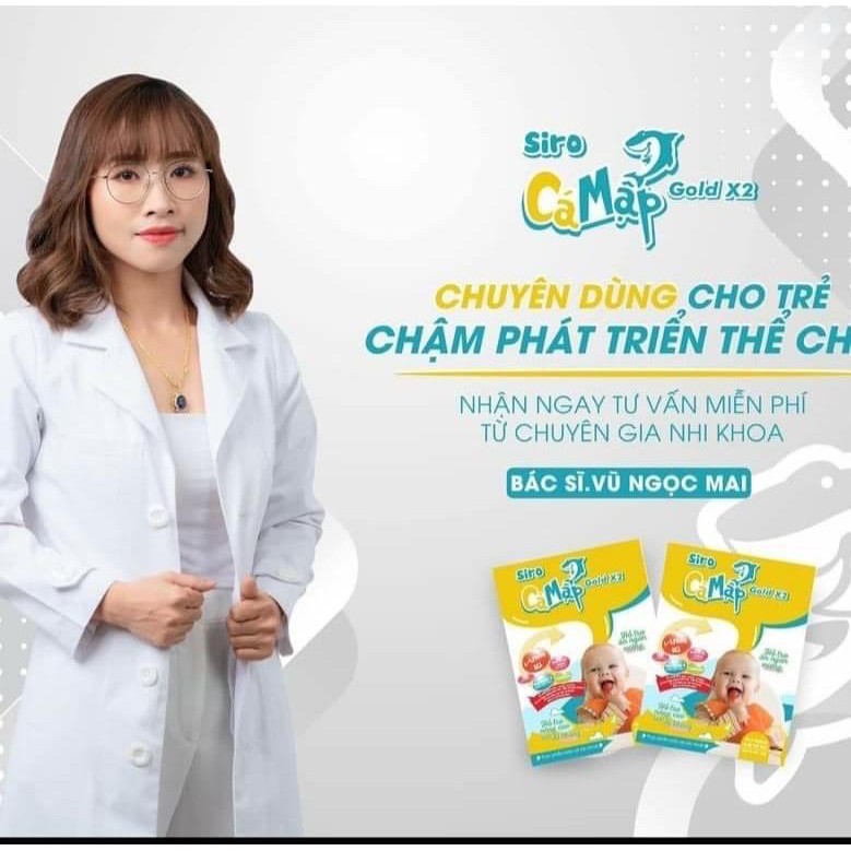 Siro Cá Mập Gold x2 cải tiến[ mẫu cũ Baby Shark] Bé khỏe, hết nôn chớ, trị rối loạn tiêu hoá sở trẻ em