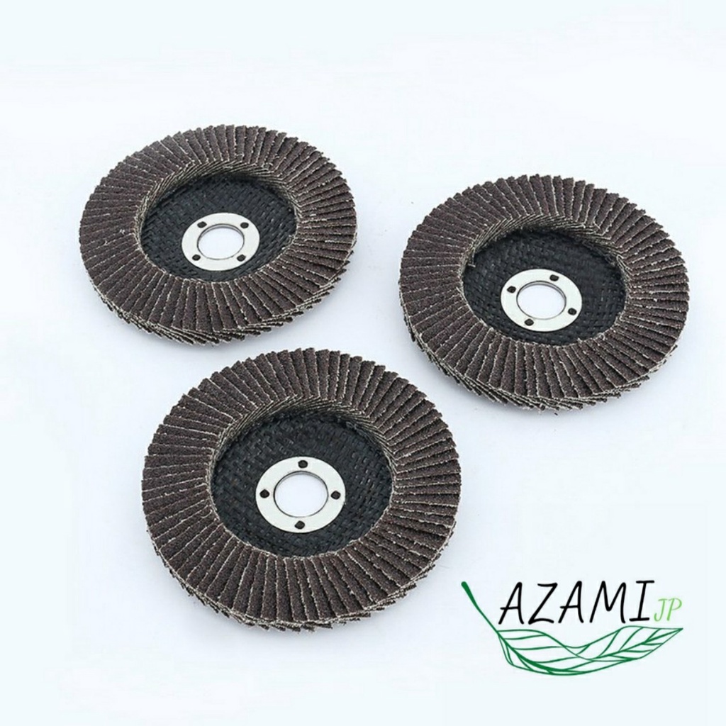 Đĩa Nhám Xếp 100mm, Đá Ráp Xếp Nắp Sắt Dùng Cho Máy Mài Cầm Tay Chất Lượng Giá Tốt