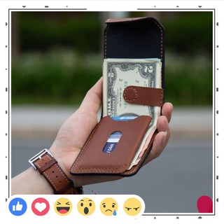 Ví nam da bò cao cấp siêu chất bền đẹp tặng kèm hộp | bóp minni vsen003 tien__6shop