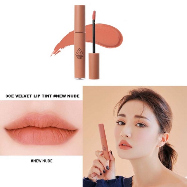 Son kem 3CE Velvet Lip Tint (Hàng chính hãng)