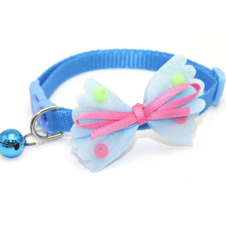 Vòng cổ đeo nơ nhiều màu sắc cho chó mèo , vòng cổ cho thú cưng - Phụ Kiện-ShopPetAz