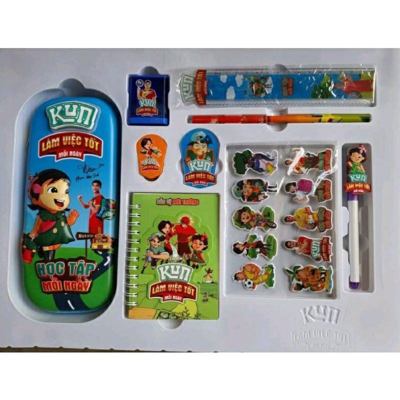 Sữa Kun túi 110ml Mix vị . thùng 24 túi