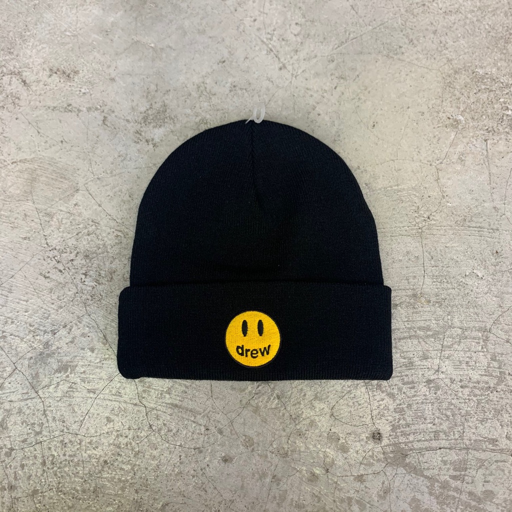 Mũ len mặt cười Drew nón trùm đầu phong cách thời trang ullzang giá rẻ - L03
