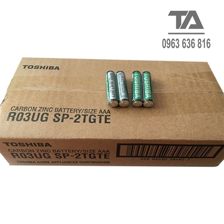 Pin AAA 1,5V Toshiba Dùng cho remote - CHÍNH HÃNG