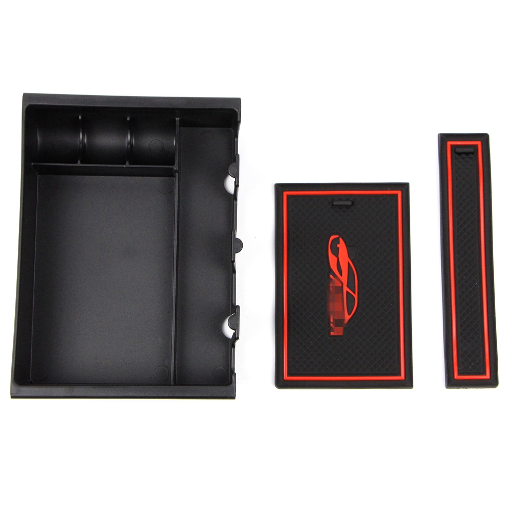 For Mazda 3 Axela 2017 2018 Center Console Armrest Storage Box Holder Interior Organizer Glove Tray