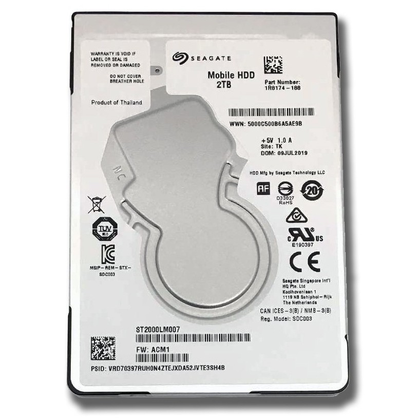 Ổ Cứng Gắn Trong Seagate Mobile HDD 2TB