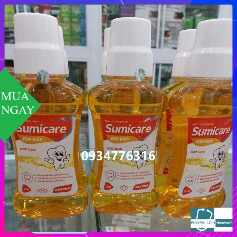 nước súc miệng keo ong cho bé sumicare for kids