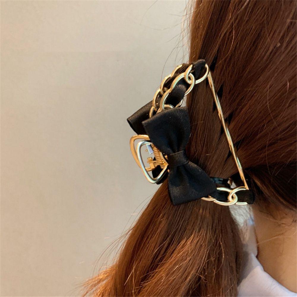 Kẹp Nơ WMES15H Phong Cách Vintage Thanh Lịch Dễ Phối Đồ Dành Cho Nữ