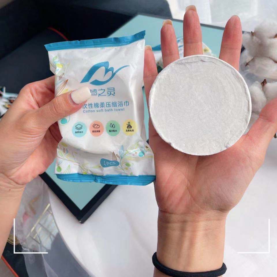 Khăn Nén Loại Lớn Siêu Mềm Dùng 1 Lần