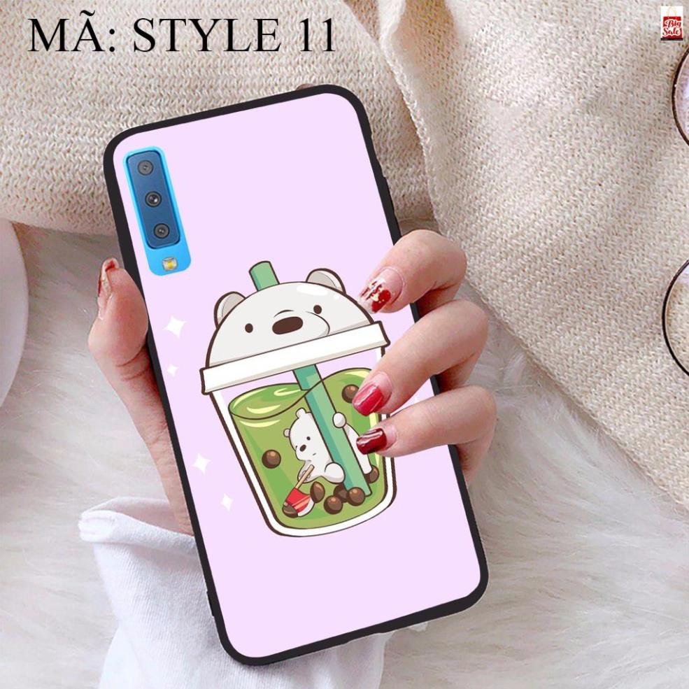 Ốp lưng Samsung A7 2018 viền dẻo TPU BST Phong Cách Trẻ Trung cute