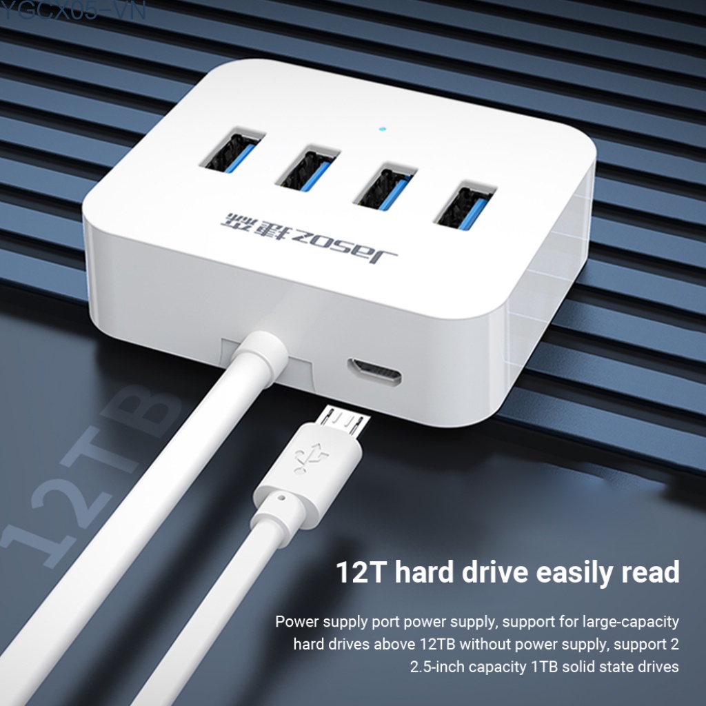 Bộ Chia 4 Cổng Usb 3.0 Jasoz F110 Cho Laptop Pc | BigBuy360 - bigbuy360.vn