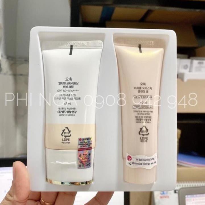 Kem nền BB Ohui mẫu mới tặng sữa rửa mặt 40ml