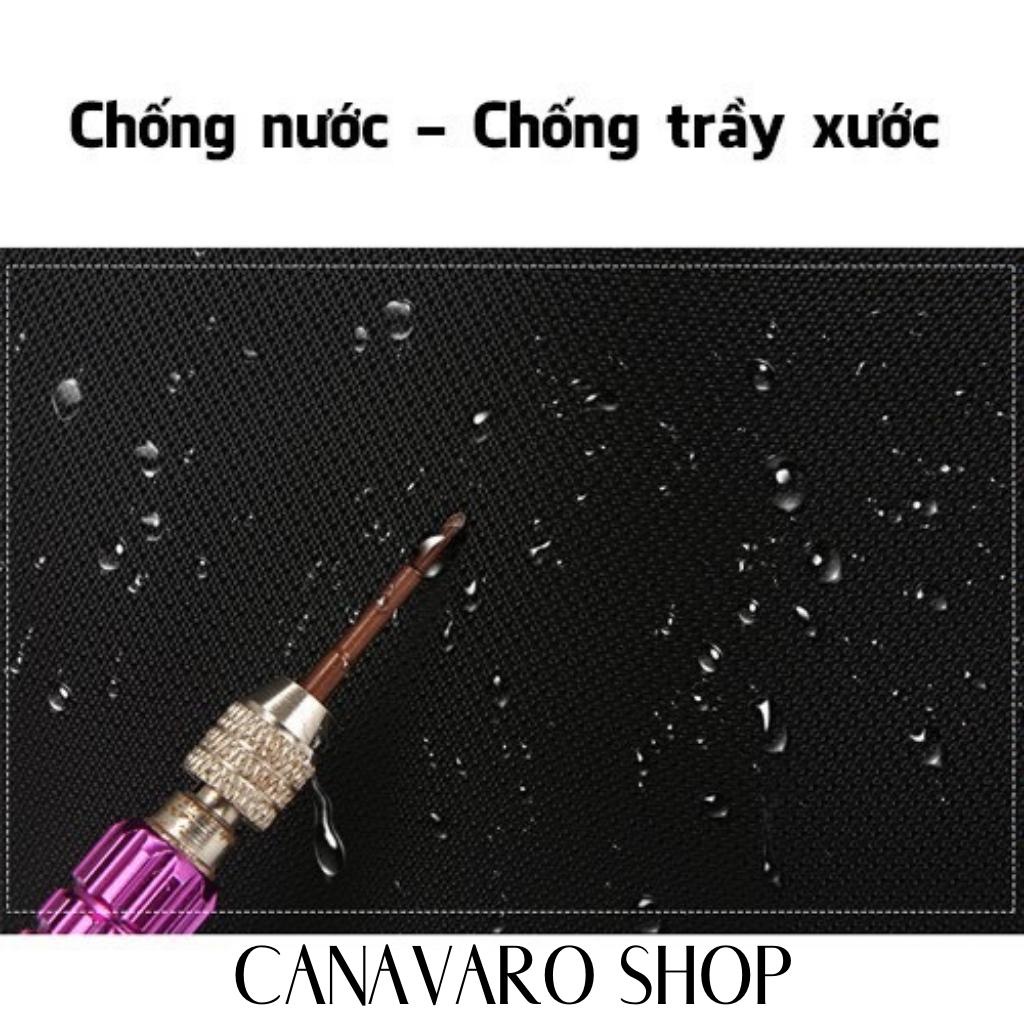 Túi đeo chéo nam vải canvas chống nước 3 ngăn phong cách Hàn Quốc CANAVARO SHOP CN85T