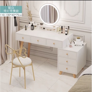 bàn trang điểm phong cách hiện đại có đèn  LED có ảnh thật ở cuối trang ( hàng sẵn )