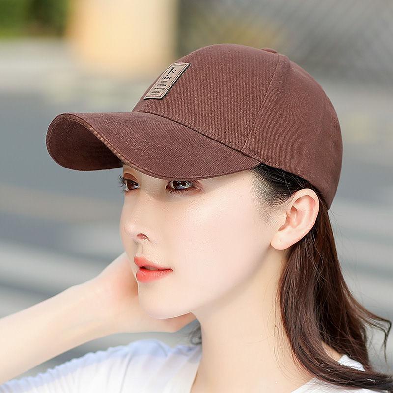 Nón Lưỡi Trai Bóng Chày Nam Nữ Phối Logo Chữ Nhật Kiểu Hàn