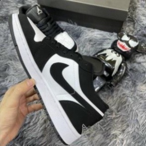 Giày sneaker Jordan Panda cao cấp full box, giày thể thao nam nữ cố thấp đẹp màu đen trắng, xám trẻ trung, sành điệu M6 | BigBuy360 - bigbuy360.vn