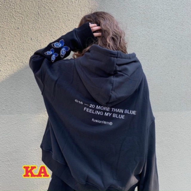 Áo Hodie bướm⚡️FREESHIP EXTRA⚡️ảnh thật cuối