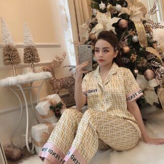 Combo bộ mặc nhà chất lụa