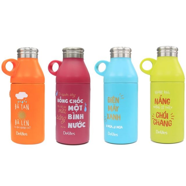 Bình giữ nhiệt inox Delites QE-0036, 300ml