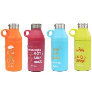Bình giữ nhiệt inox Delites QE-0036, 300ml