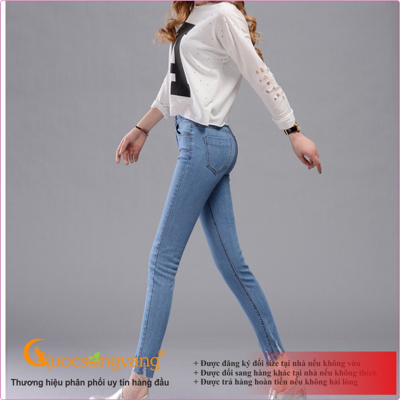 Quần nữ skinny kiểu quần jean nữ không lai GLQ017 Cuocsongvang