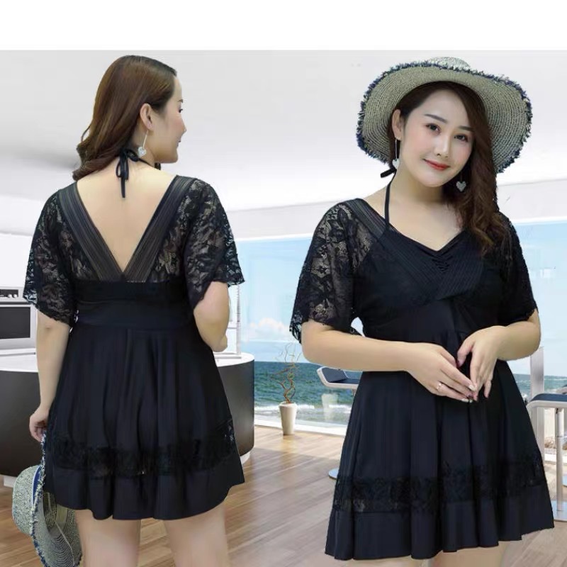 Đồ bơi màu đen size lớn thích hợp cho cân nặng 83-100kg