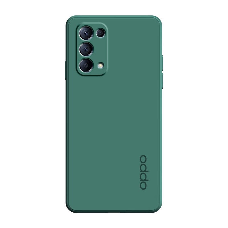 Ốp Điện Thoại Silica Gel Mềm Chính Hãng Màu Kẹo Cho OPPO Reno 4 5 6 Pro 4G 5G 5K A59 A59S F1S A16S A16 A15S A15 A35 A16E A16K A55