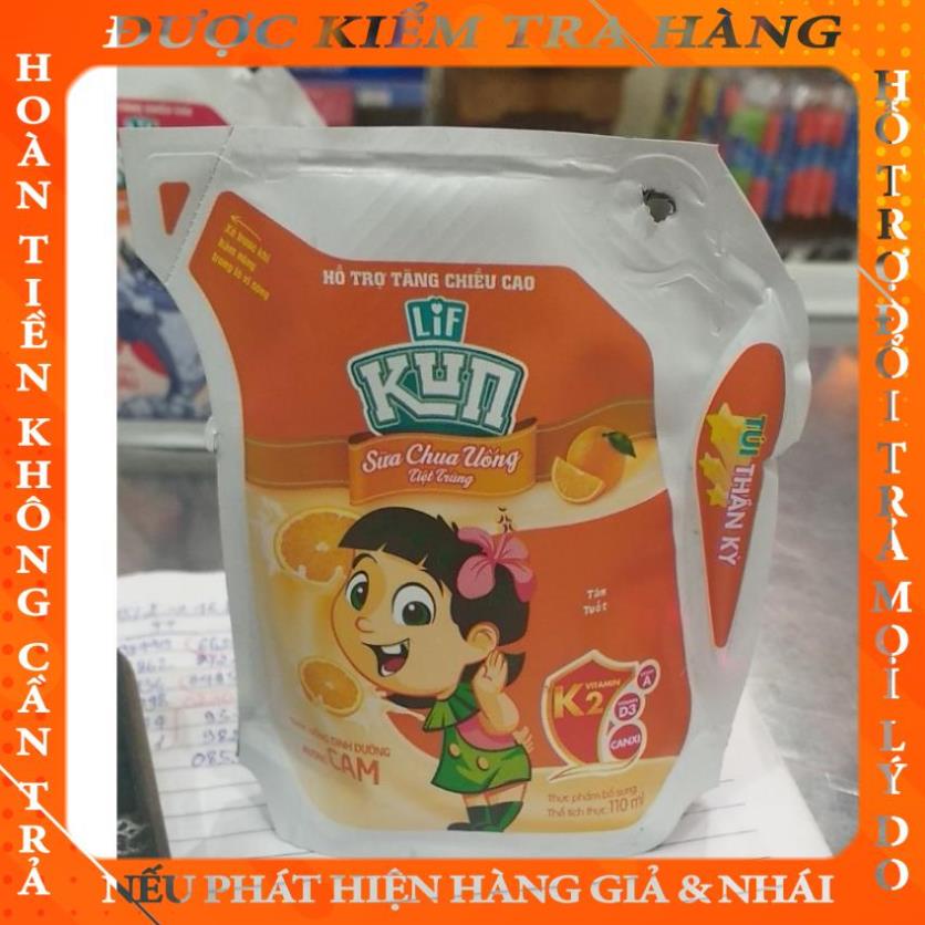 Sữa Kun túi 110ml các vị ngothe