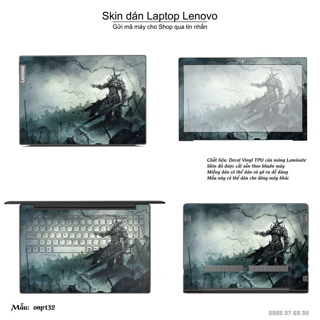 Skin dán Laptop Lenovo in hình One Piece _nhiều mẫu 15 (inbox mã máy cho Shop)