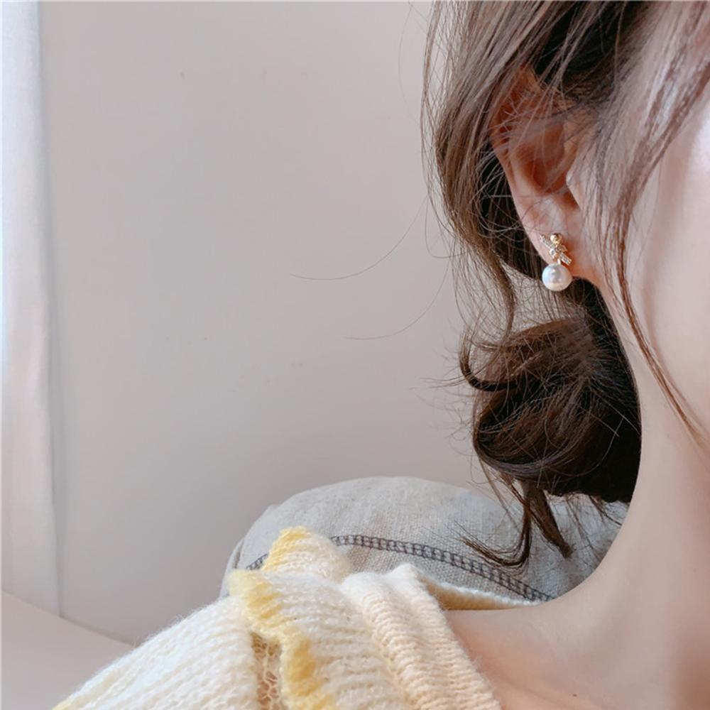 Bông Tai Mạ Bạc 925 Kiểu Dáng Thanh Lịch Thời Trang|Kim Làm Trang Sức Chuyên Dụng Chất Lượng