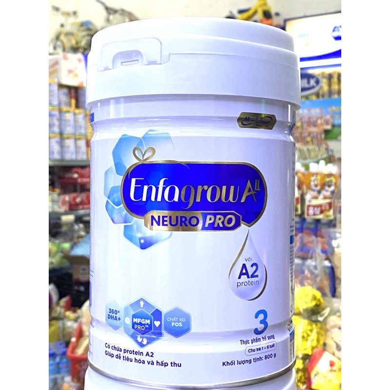 Sữa Bột ENFAGROW A2 Neuropro 3 800g