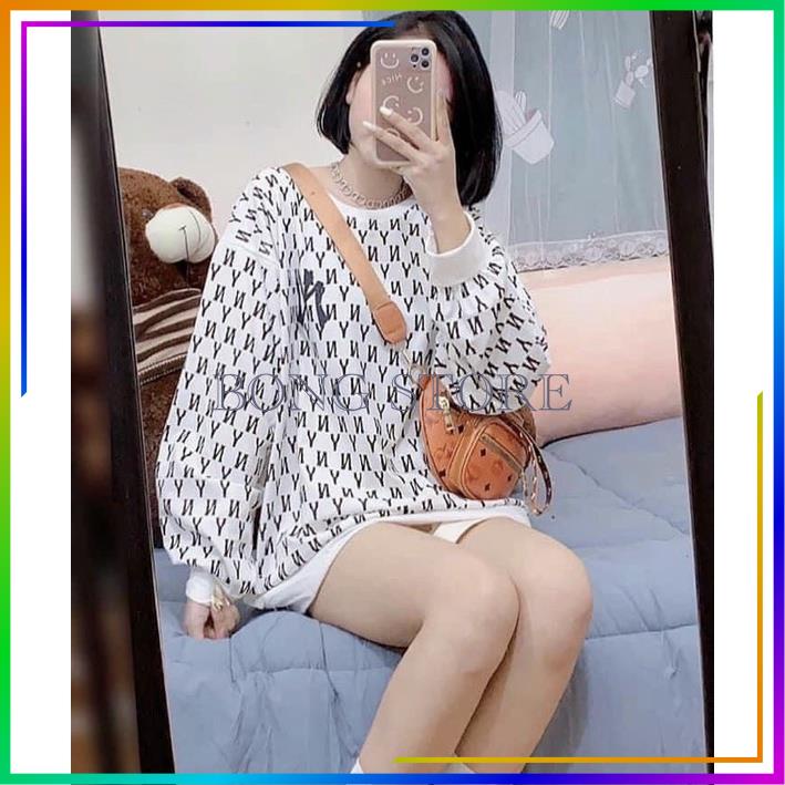 Áo Nỉ Nữ From Rộng Chất Nỉ Cotton N.Y, Áo Hôdie Nữ | BigBuy360 - bigbuy360.vn