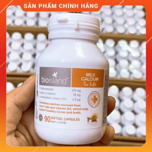 [FreeShip - Hàng Auth] Sản phẩm Bioisland Milk canxi for kids