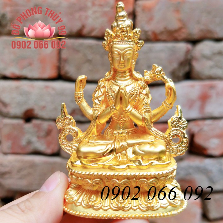 Tượng phật Quan Âm bồ tát mật tông