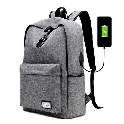 Balo Laptop thời trang Hàn Quốc, Sạc USB - BL10
