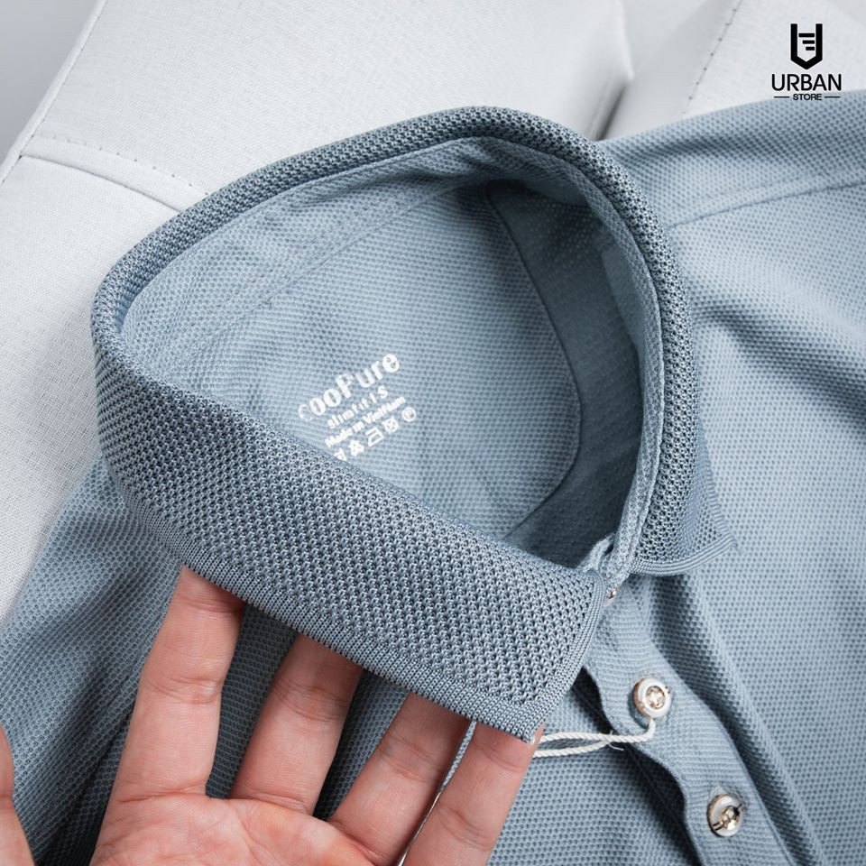 Áo Polo Nam, chất vải Modal, thiết kế Cổ Dệt cooPure 💖 Urban store | BigBuy360 - bigbuy360.vn