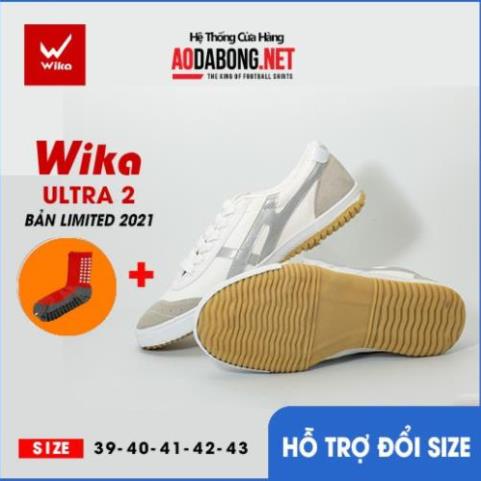 Giầy thể thao, Giày đá bóng, đá banh, thể thao  Siêu Phủi Bata Wika Ultra 2/3 BỀN ĐẸP - chính hãng Wika. Tặng tất