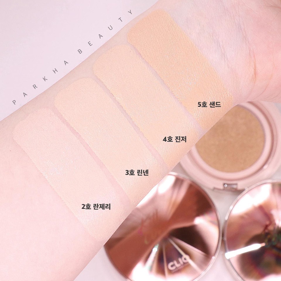 Phấn nước Clio Kill Cover Glow Cushion SPF50 # 3 BY Linen