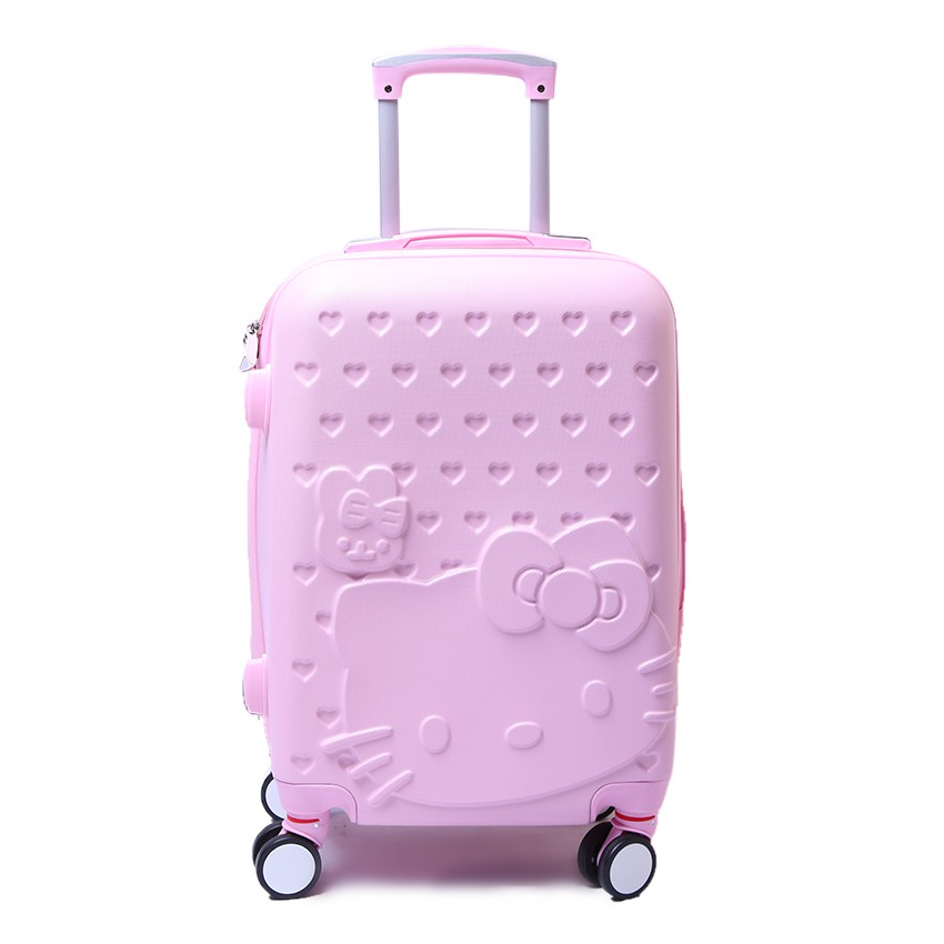 Vali Họa Tiết Hello Kitty Hồng 24inch