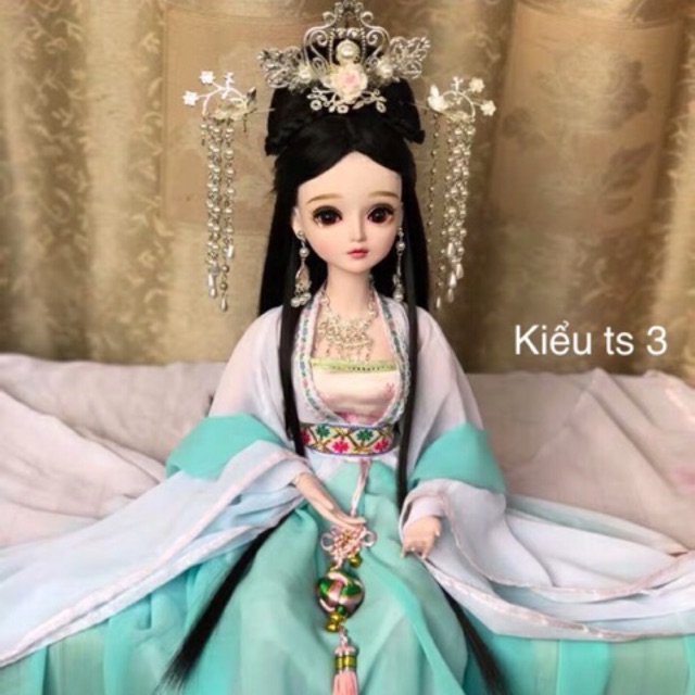 Búp bê yeluoli cổ trang 60cm siêu xinh